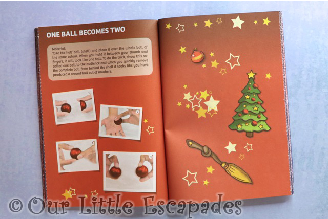 one ball becomes two trick instructions instruction book magic advent calendar