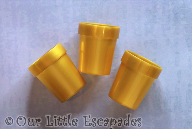 three gold magic cups magic advent calendar