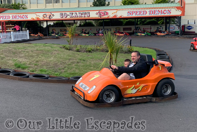 darren ethan go-karts butlins bognor regis