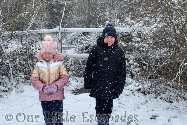 ethan little e standing snow snowy river