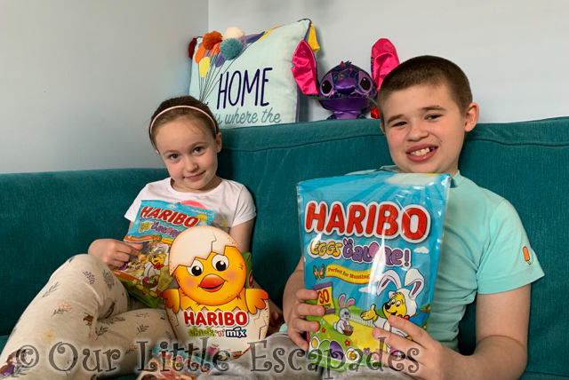 ethan little e haribo easter treats