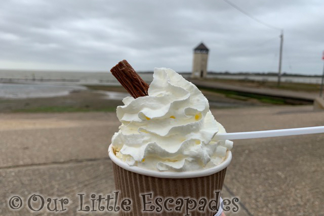 hot chocolate batemans tower brightlingsea