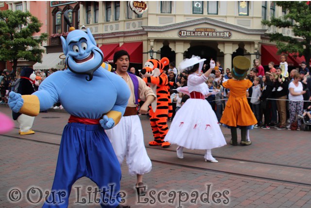 genie aladdin mary poppins tigger disney stars parade