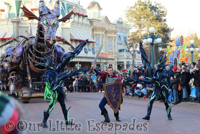 prince phillip brambles maleficent dragon disney stars parade