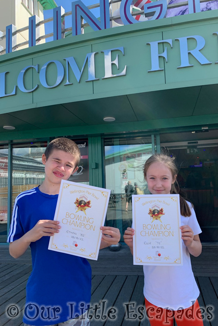 ethan little e bowling champion certificates wellington pier great yarmouth