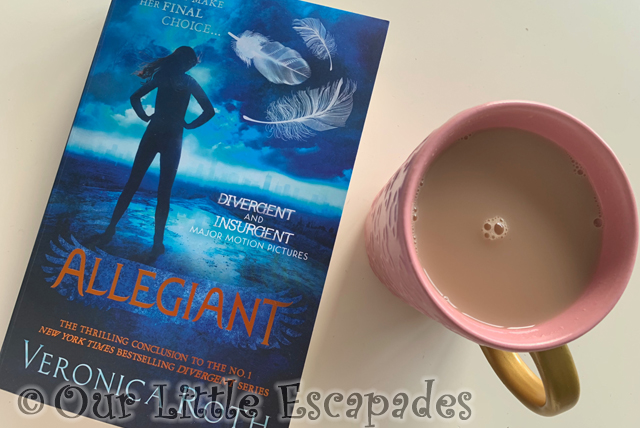 allegiant veronica roth book cup tea project 365 2023