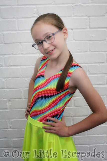 smiling little e wearing street dance costume project 365 2023