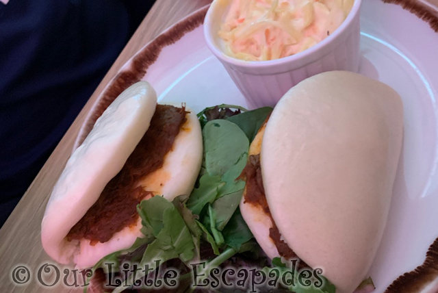 bbq pulled beef bao buns bricks family restaurant legoland windsor hotel