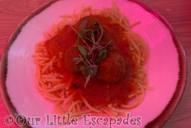 spaghetti meatballs bricks family restaurant legoland windsor hotel