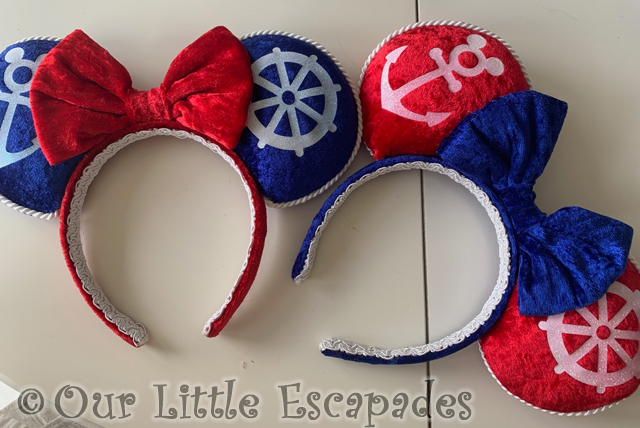 red blue mickey mouse cruise ears matching mother daughter set project 365 2023