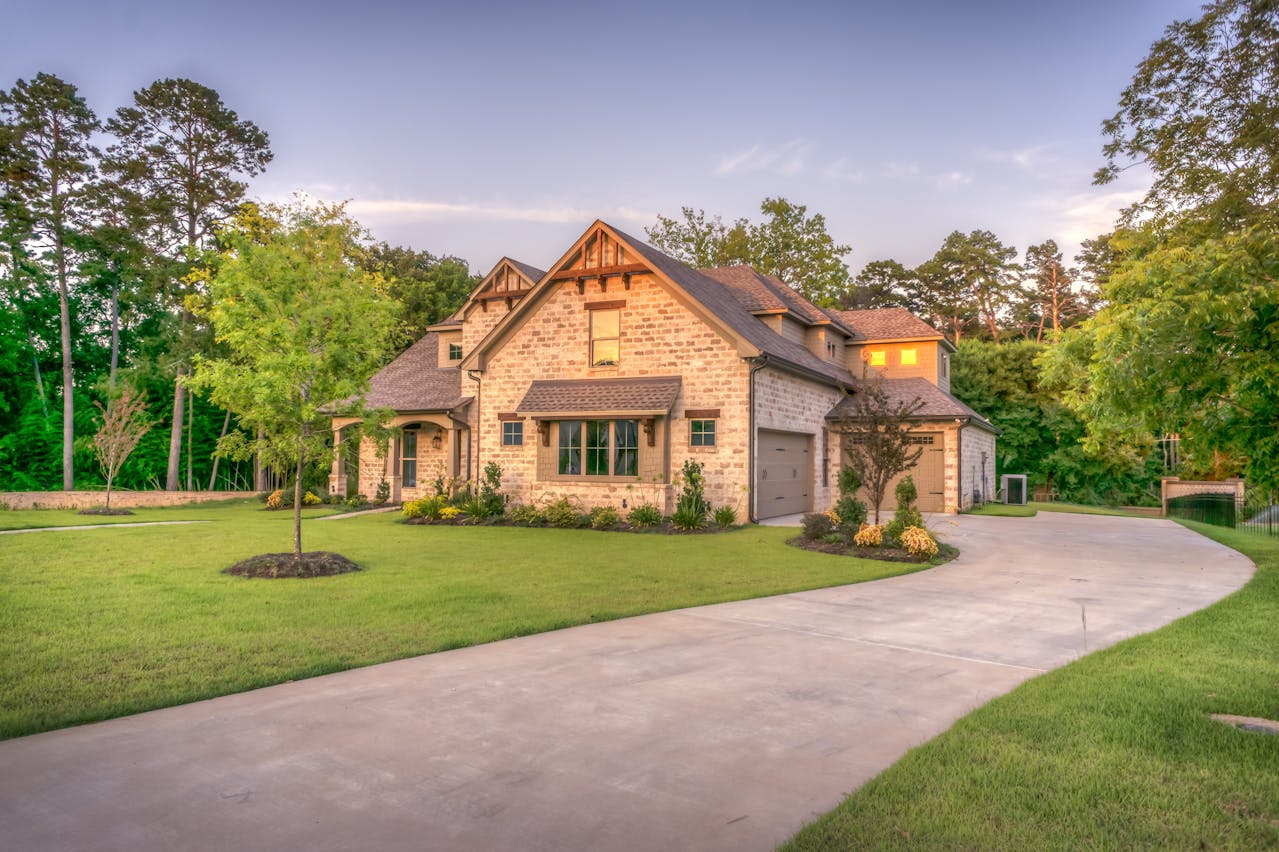 beige exterior bungalow house