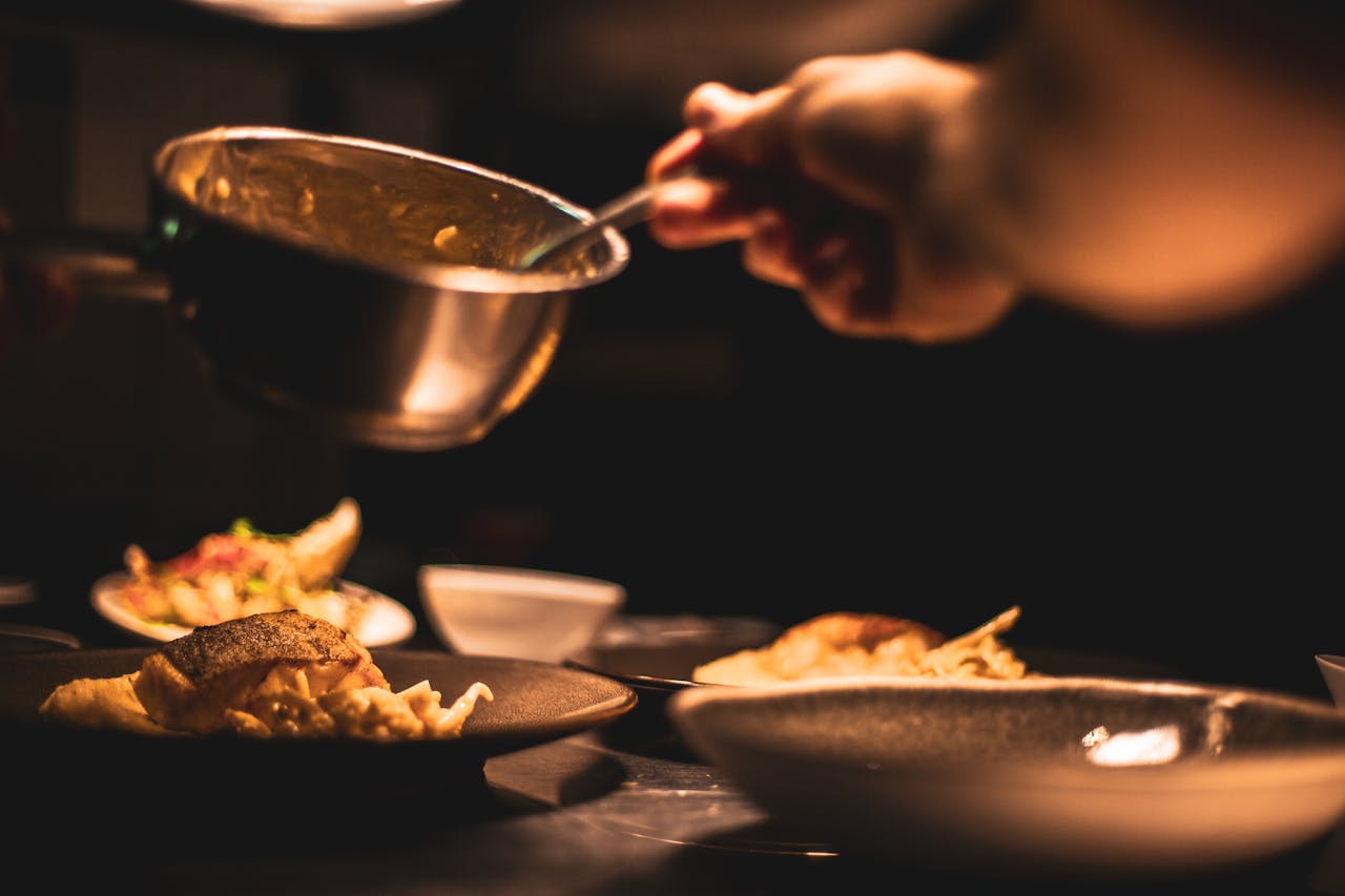 person holding bowl spice