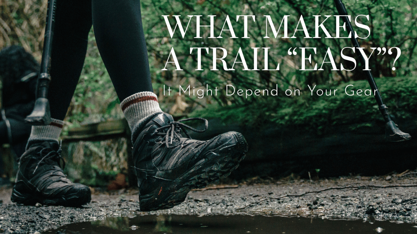 what makes a trail easy